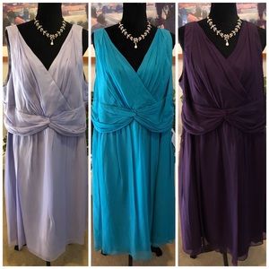 Brand New Silk Donna Morgan Dresses, Sizes 22W